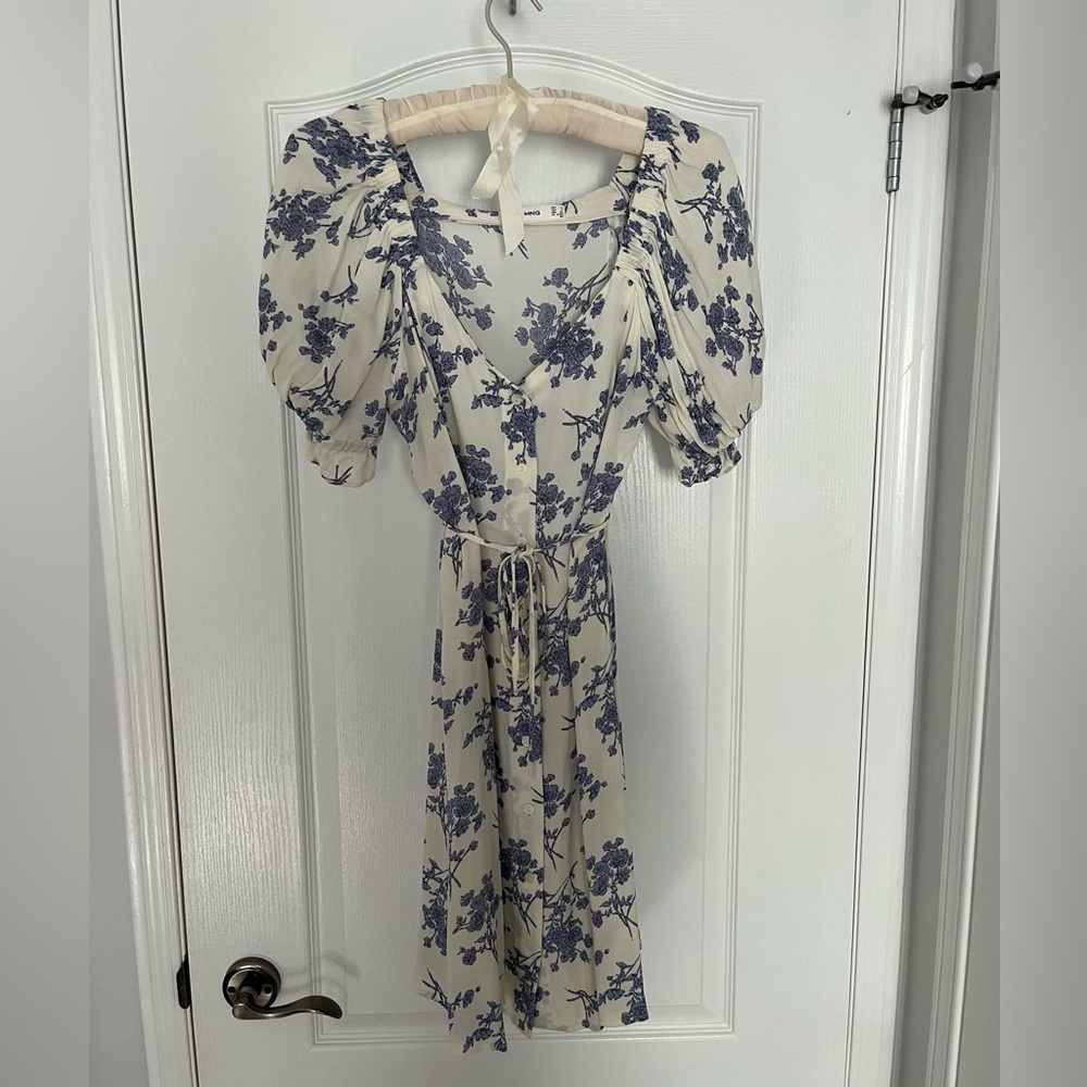 Mango Mini Off the Shoulders Dress